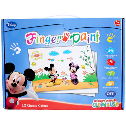 Mickey Mouse Finger Painting