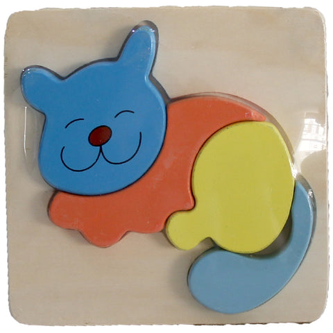 Wooden Puzzle Thick - Cat 2