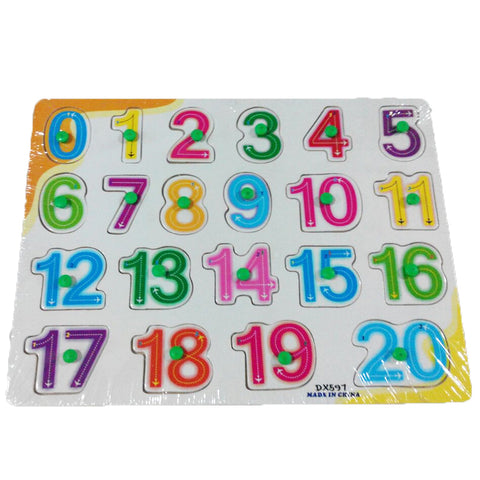 Numbers Puzzle - Wooden