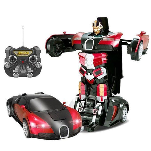 RC Transformer - Bugatti (Red) Large