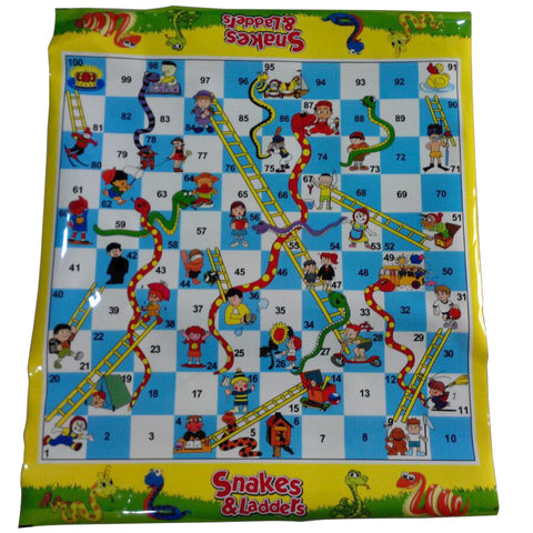 Snakes N Ladders (Plastic Mat)