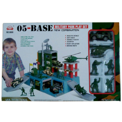 Military Parking Play Set