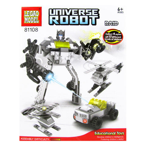 Universe Robot Lego - Raid - Grey