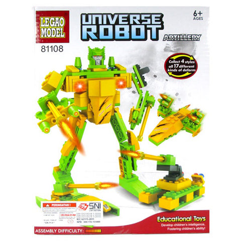 Universe Robot Lego - Artilery - Green