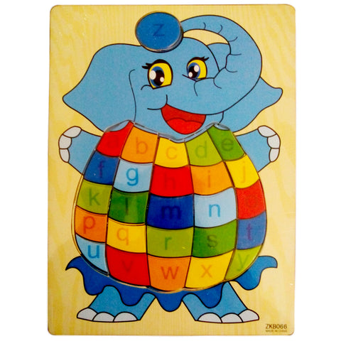 Wood ABC Puzzle - Elephant