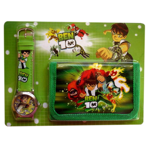 Ben 10 Watch With Wallet