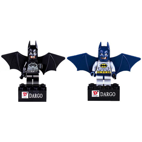 Pack Of 2 Batman Lego Compatible A