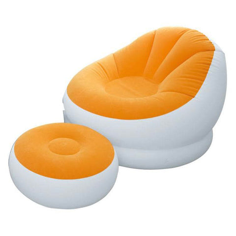 Intex - Inflatable Chair For Camping And Trips 2pcs (Orange)