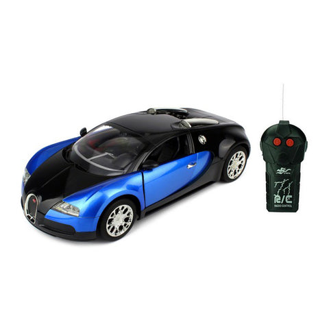 RC - Buggatti Car - Blue - 2 Channel