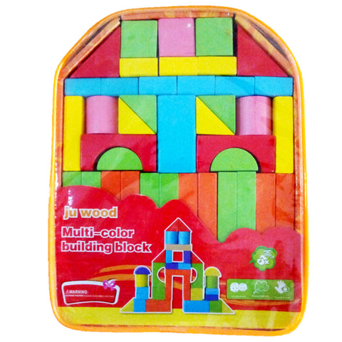 Multicolor Wooden Building Blocks