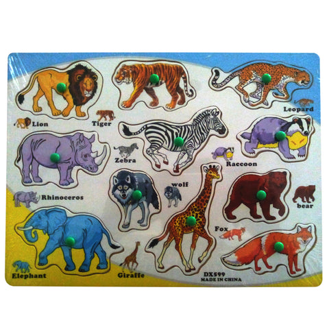 Wild Animals - Wooden Puzzle