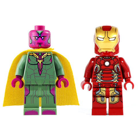 Iron Man & Vision - Lego Compatible