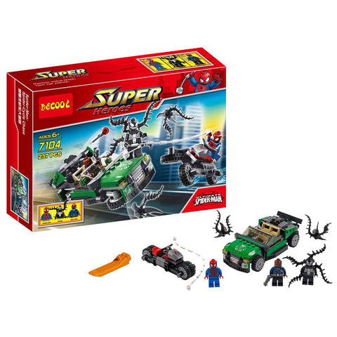 Decool: Spiderman Lego & Venom Capture Building Blocks Set - 7104