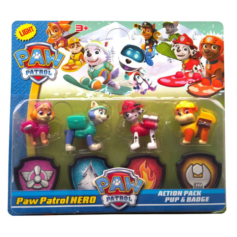 Paw Petrol Hero Figures Set