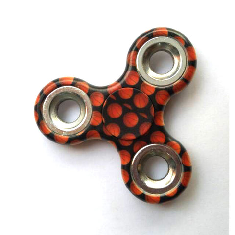 Fidget Spinner Stress Reducer - Basketball