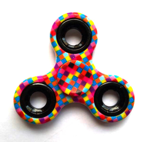 Fidget Spinner Stress Reducer - Color Squares