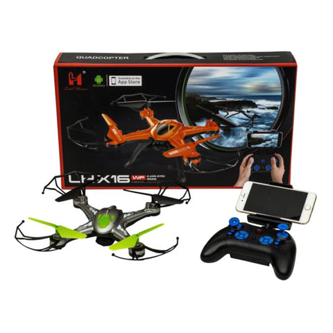 Lh-X16 - 6 Axis Gyro Quadcopter With Hd Cam