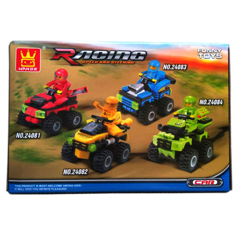 Atv Bike Rider - Lego Blocks Set