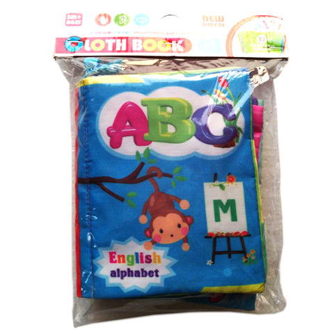 ABC & 123 Cloth Fabric Book For Kids