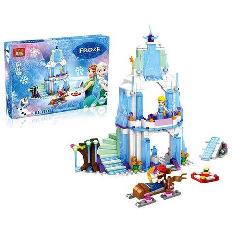 Frozen Anna & Elsa - Lego Building Blocks Set - 8110