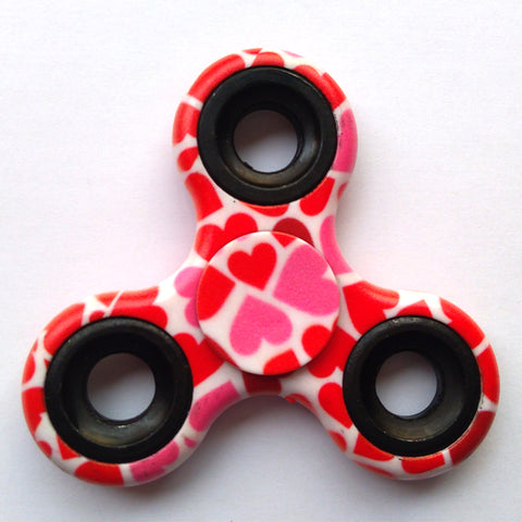 Fidget Spinner - Red Hearts Edition