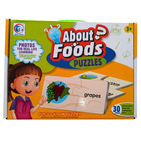 Match It Puzzles - About Food