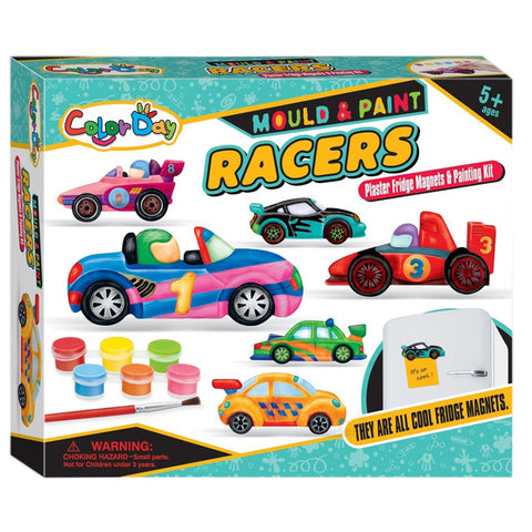 Mould & Paint - Racers Fridge Magnets