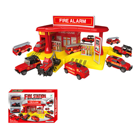 Fire Brigade Station Set