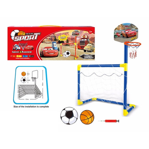 Cars - Soccer & Basketball Set