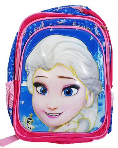 Princess Elsa - School Bag - Blue