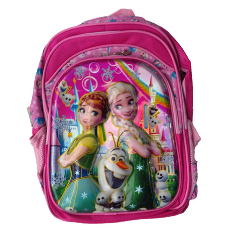 Disney Frozen 3d School Bag - 4019