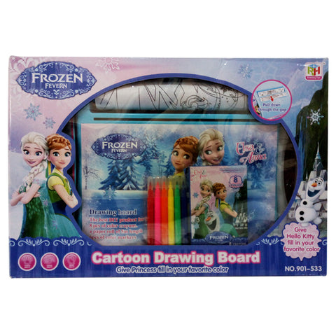 Frozen Cartoon Drawing & Coloring Board