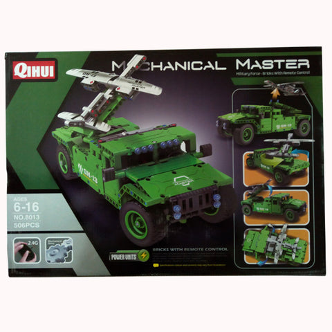 Mechanical Hummer With Remote - Green