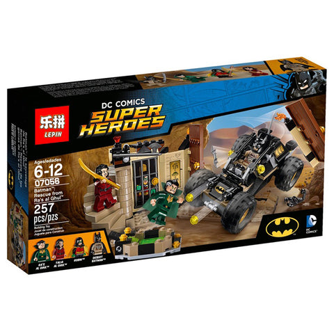 Batman & Robin Vs Ra's Al Ghul Desert - Building Block Set - 07039