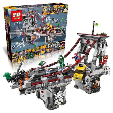 Spiderman Web Warriors Ultimate Bridge Battle - Building Blocks