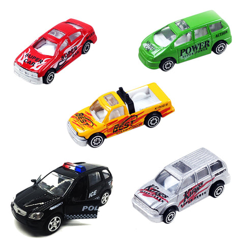 Die Cast Sports Cars Set - 5 Pcs