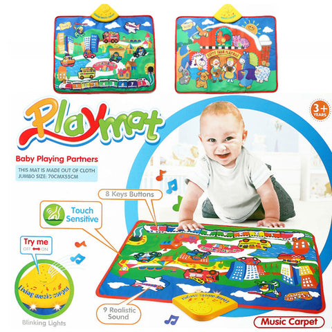 Baby Playmat - Music Carpet