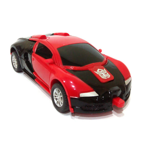 Pull Back Transformer Car - Red