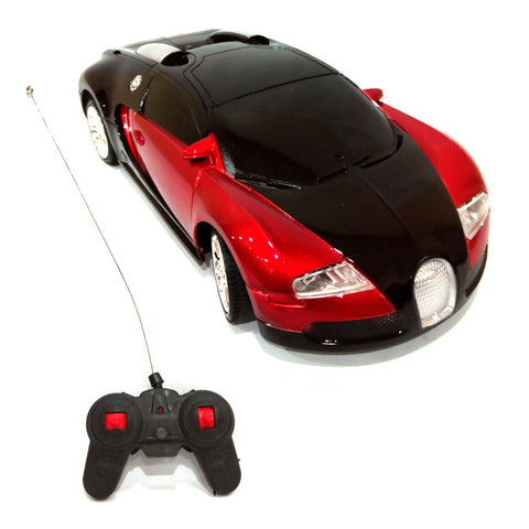 RC - Buggatti Car - Red - 4 Channel