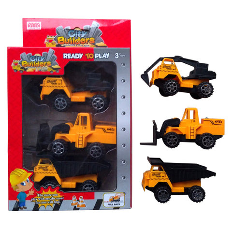 City Builders Construction Trucks Set