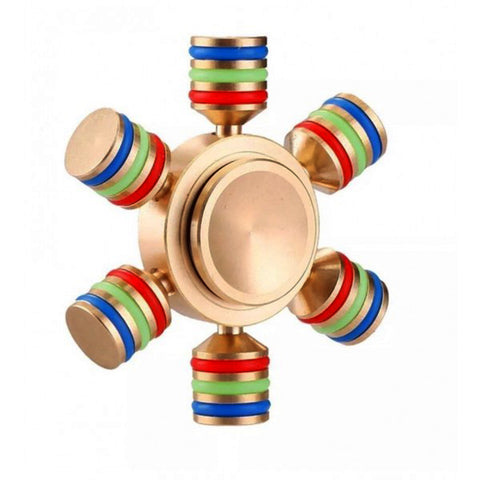 Fancy Fidget Spinner High Speed Toy - Golden