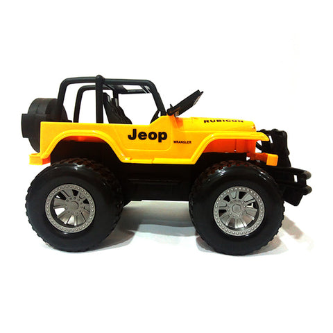 Big Drag Jeep For Kids - Yellow