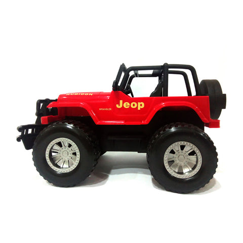 Big Drag Jeep For Kids - Red