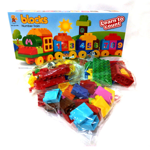 Number Train - Educational Blocks - 3+