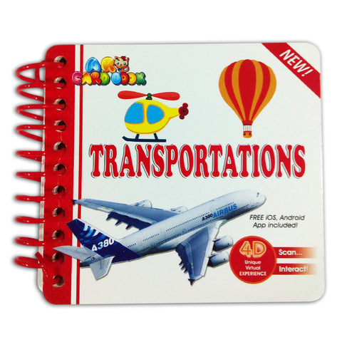 Transportation Vehicles - Learning Card Book