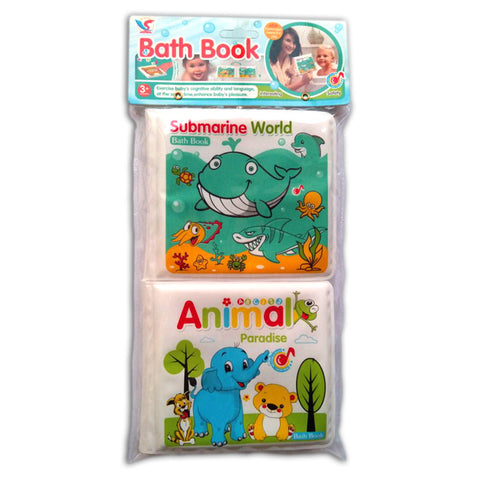 Sea And Animals Plastic Bath Book