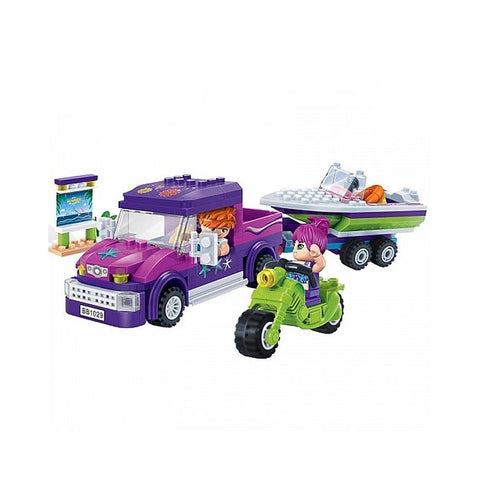 BanBao Beach Trip Block Toy For Girls