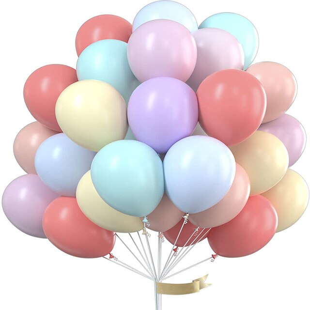 50 Pieces Latex Balloons