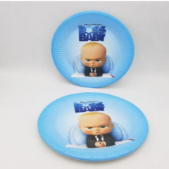 Boss Baby Plates