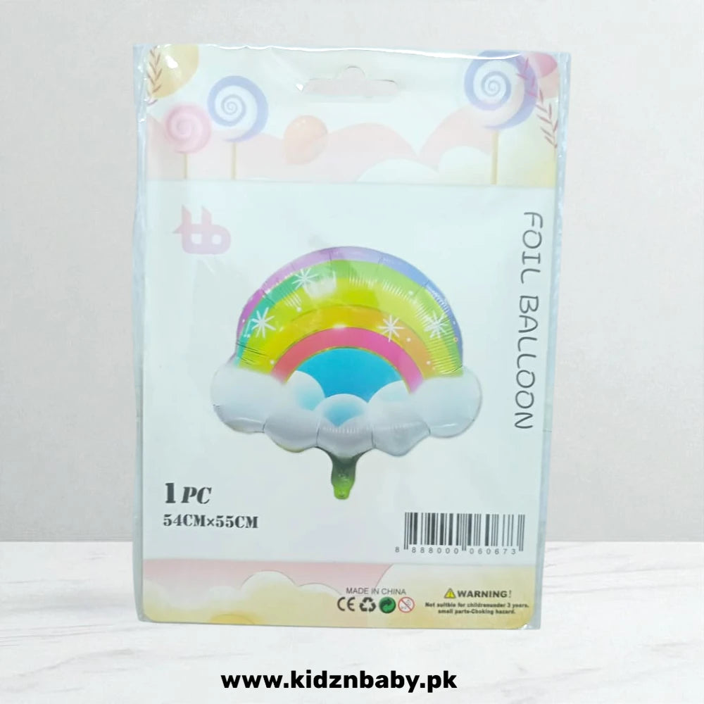 Rainbow Foil Balloon 18 Inch – Colorful Party